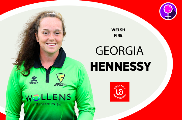 Georgia Hennessy - Welsh Fire - The Women's Hundred 2021