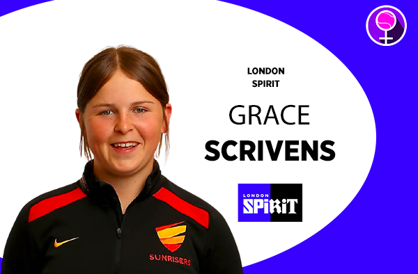 Grace Scrivens - London Spirit - The Women's Hundred 2021