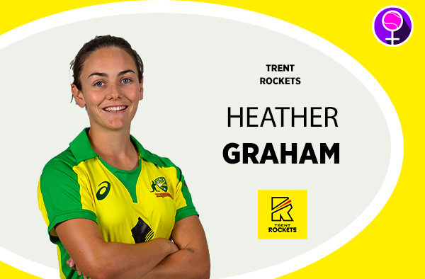 Heather Graham - Trent Rockets - The Women's Hundred 2021