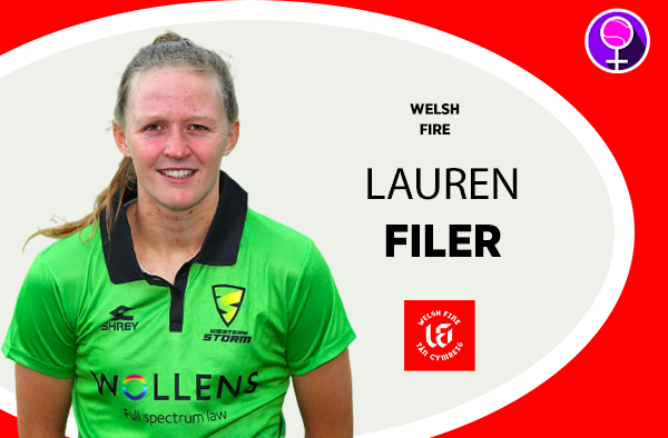 Lauren Filer - Welsh Fire - The Women's Hundred 2021