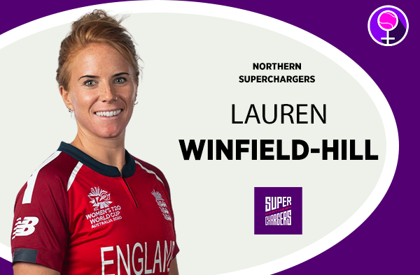 Lauren Winfield-Hill - Northern Superchargers - The Women's Hundred 2021