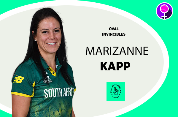 Marizanne Kapp - Oval Invincibles - The Women's Hundred 2021
