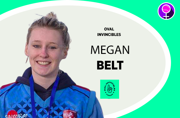 Megan Belt - Oval Invincibles - The Women's Hundred 2021