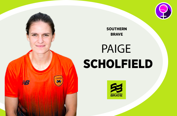 Paige Scholfield - Southern Brave - The Women's Hundred 2021