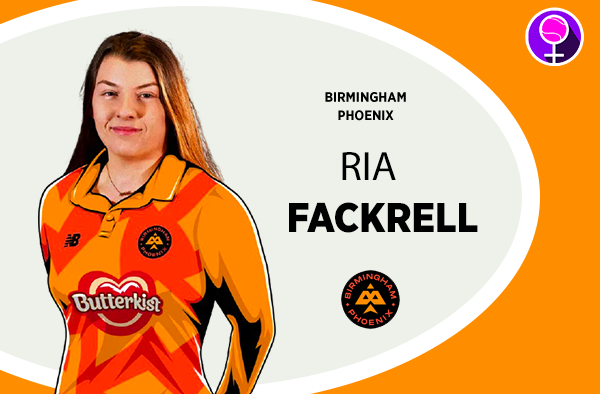 Ria Fackrell - Birmingham Pheonix - The Women's Hundred 2021