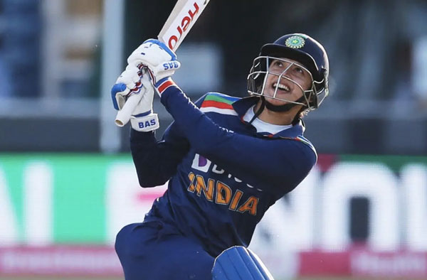Smriti Mandhana Scored 70 Runs in just 51 balls in 3rd T20I against England. PC: Getty Images