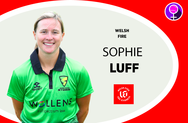 Sophie Luff - Welsh Fire - The Women's Hundred 2021