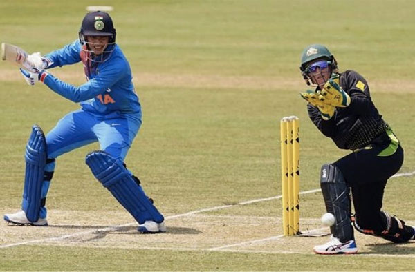 Smriti Mandhana in action. PC: Getty Images