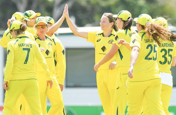 Australia Women's Cricket Team. PC: ICC/Twitter