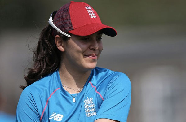 Maia Bouchier. PC: England Cricket / Twitter