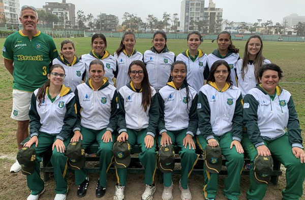 Brazil Women's Cricket Team in ICC America Qualifiers 2021.PC: Twitter