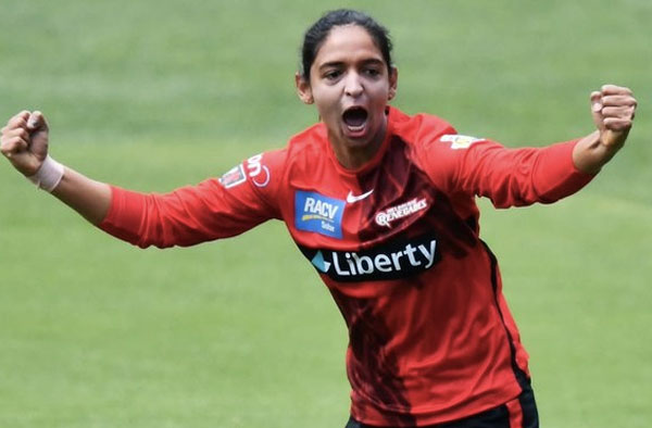 Harmanpreet Kaur becomes First Indian Player to Win 'Player of the Tournament' in WBBL