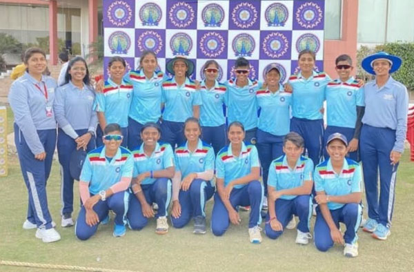 India B - Winners of U19 Women's Challengers Trophy 2021