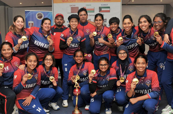 Kuwait Women's Cricket Team Picture