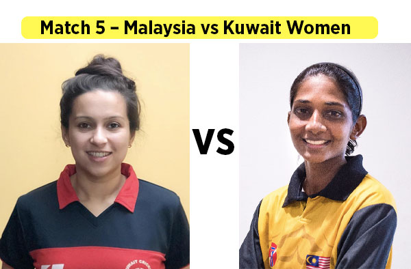 Match 5 – Malaysia vs Kuwait Women