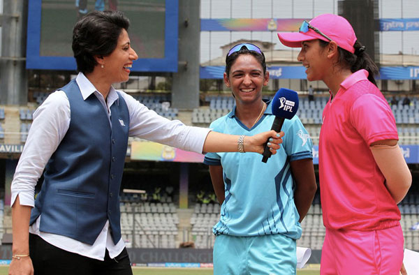 Smriti Mandhana and Harmanpreet Kaur in the Women's T20 Challenge