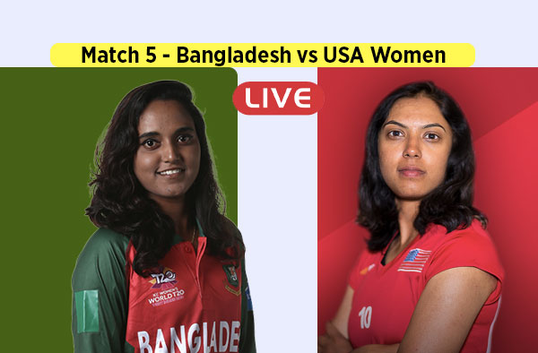 Match 5 - Bangladesh vs USA Women