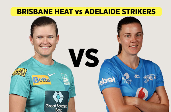 Brisbane Heat vs Adelaide Strikers in Women's Big Bash League 2021