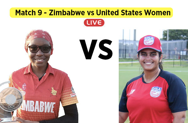 Match 9 - Zimbabwe vs United States Women