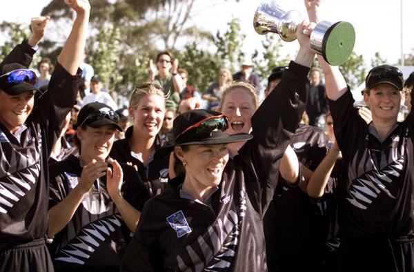 New Zealand Women's team beat Australia by just 4 Runs in 2000 World Cup. Creator: Scott Barbour  |  Credit: Getty Images