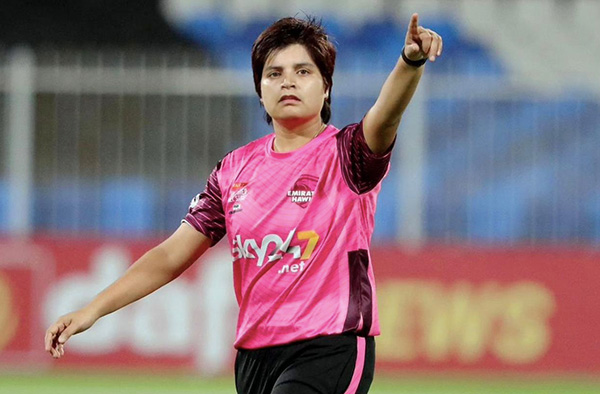 Chaya Mughal was part of ECB women's D10 exhibition game