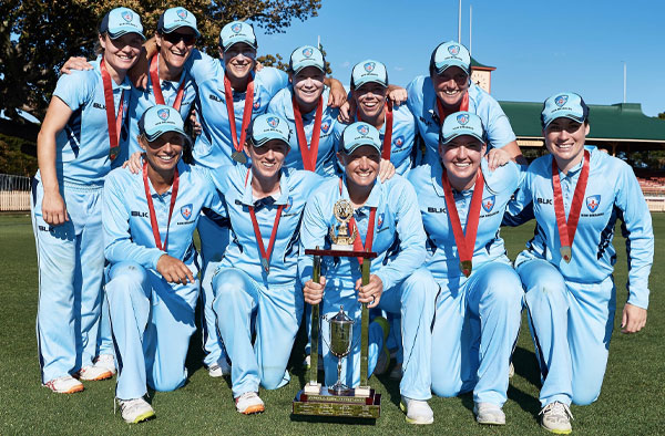 New South Wales Breakers in WNCL. PC: cricket.com.au