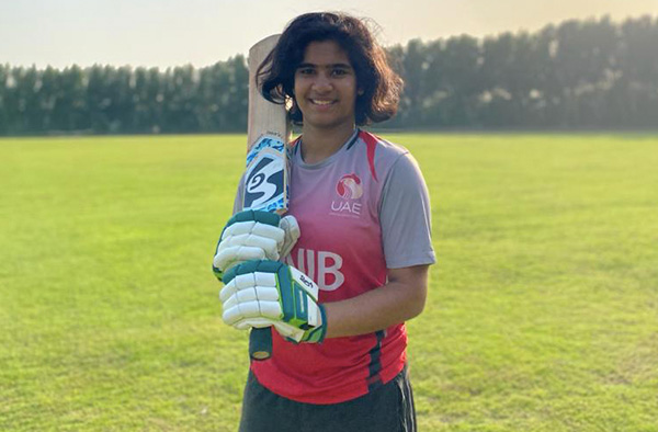 Samaira Dharnidharka. PC: Female Cricket