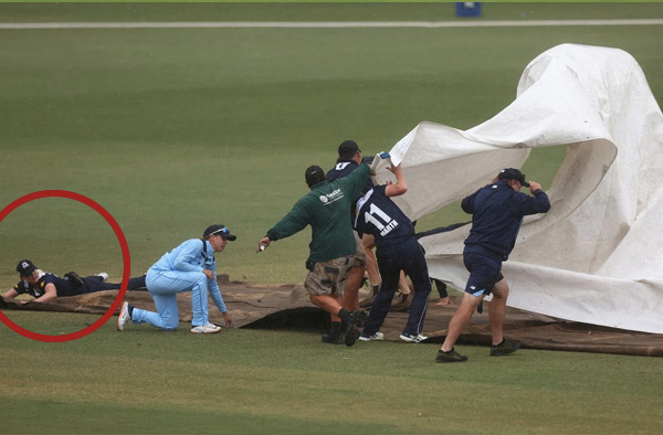 Wild Weather Mayhem stops WNCL Match, Ellyse Perry comes to rescue
