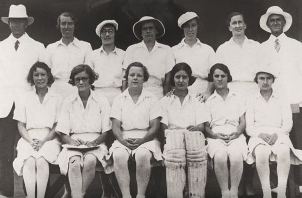 Australia's First ever Women's Test Cricket Team. PC: AusWomenCricket/ Twitter
