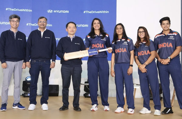 Smriti Mandhana, Jemimah Rodrigues, Taniya Bhatia and Shafali Verma are the four Indian women cricketers to have signed the MoU at Hyundai Motor
