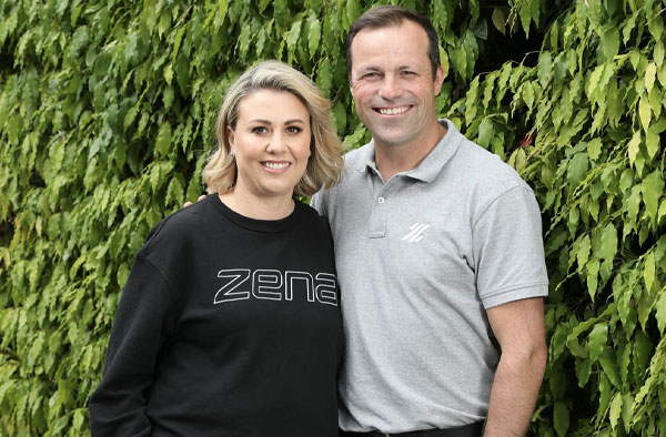 Brad and Donna Johnson. PC: geelongadvertiser.com.au