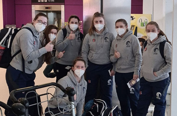 Scotland Women's Cricket Team off to Malaysia for the Qualifiers. PC - CricketScotland/Twitter