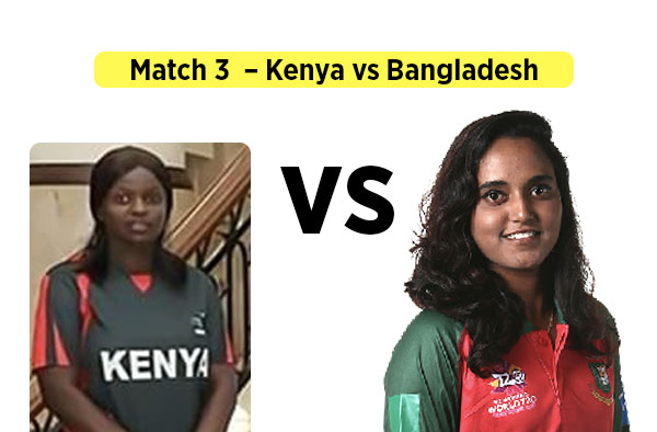 Preview: Match 3 – Kenya vs Bangladesh Women | Fantasy Playing XI | Players to Watch | Squad