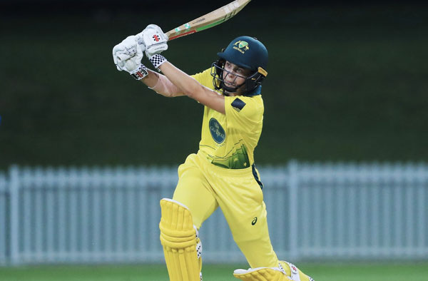 Phoebe Litchfield's Fifty help Australia A beat England A by 42 Runs in 1st One Day. PC: cricket.com.au