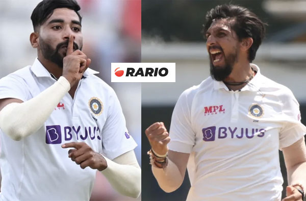 Rario strengthens bowling line-up with Ishant Sharma, Venkatesh Iyer and Mohammed Siraj