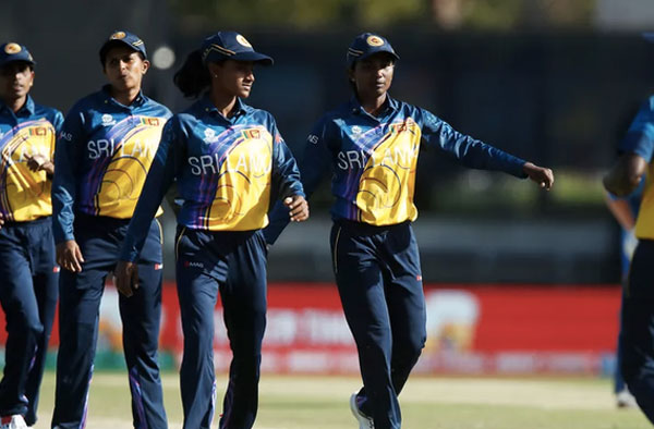 Sri Lanka Women's Cricket Team in Commonwealth Qualifiers 2022. PC: ICC / Twitter