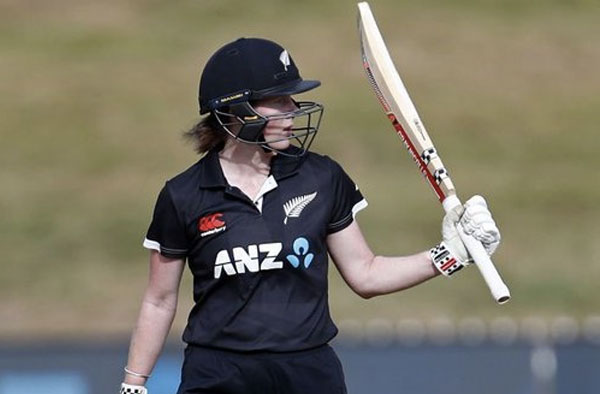 Lauren Down smashed an unbeaten 64 off just 52 balls to take the White Ferns over the line! PC: Twitter