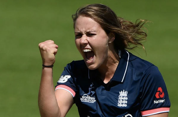 England's Natalie Sciver celebrates a wicket  Getty Images