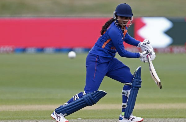 Sabbhineni Meghana scores quickfire Maiden ODI Fifty. PC: ICC