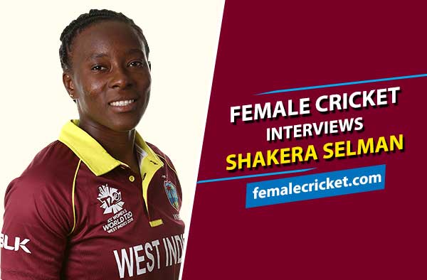 Female Cricket interviews Shakera Selman