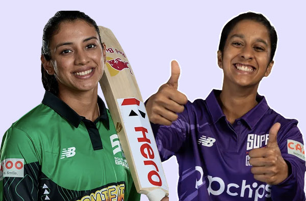 Smriti Mandhana and Jemimah Rodrigues retained for the 2022 edition of the Hundred.