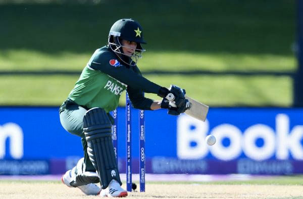 Bismah Maroof becomes first Pakistani female to complete 5000 International Runs. PC: ICC/Getty Images