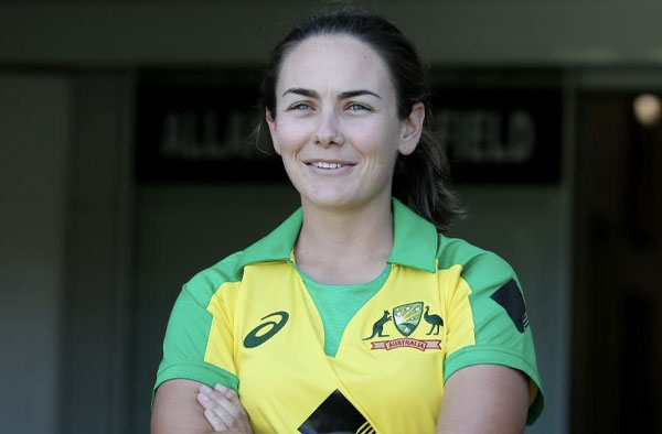 Heather Graham. PC: cricket.com.au