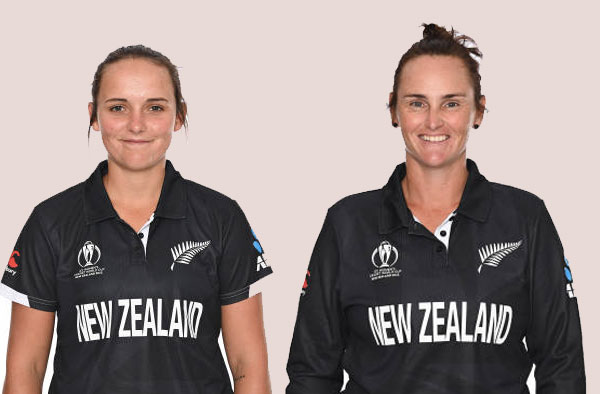 Amelia Kerr and Katey Martin completes 50 and 100 ODI Matches for New Zealand. PC: ICC/Getty Images