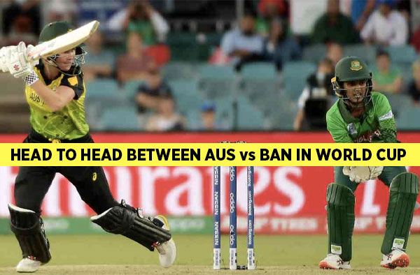 Head to Head between Australia vs Bangladesh Women in ODI World Cup