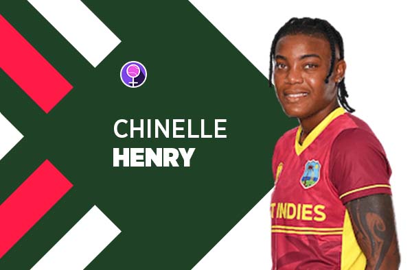 Player Profile of Chinelle Henry in Women's Cricket World Cup 2022. PC: FemaleCricket.com