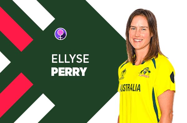 Player Profile of Ellyse Perry in Women's Cricket World Cup 2022. PC: FemaleCricket.com