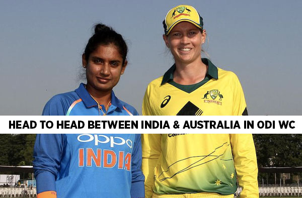Head to Head between India and Australia Women in ODI World Cup. PC: Getty Images