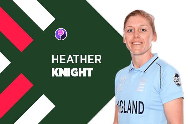 Player Profile of Heather Knight in Women's Cricket World Cup 2022. PC: FemaleCricket.com