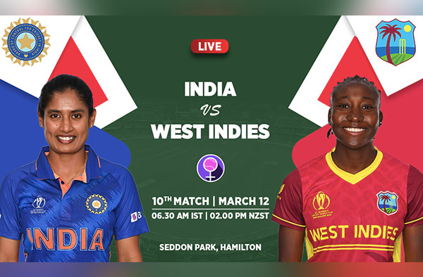 Match 10 – India vs West Indies Women | Squad | Fantasy XI | Players to Watch | Live Streaming